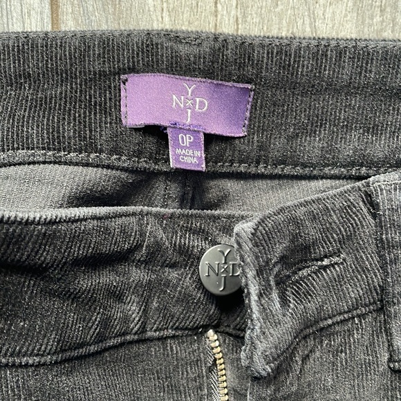 NYDJ Corduroy Slim Fit Pants 0P - Picture 2 of 8
